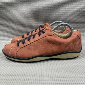 FootJoy LoPro Womens Red‎ Leather Lace Up Comfort 97253 Golf Shoes Size 8.5 M